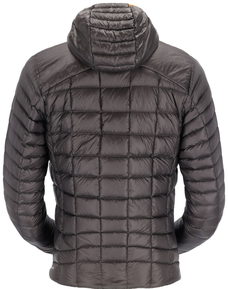 Clothing Rab Insulated Jackets | Rab Mens Mythic Alpine Light Jacket - Graphene Grey