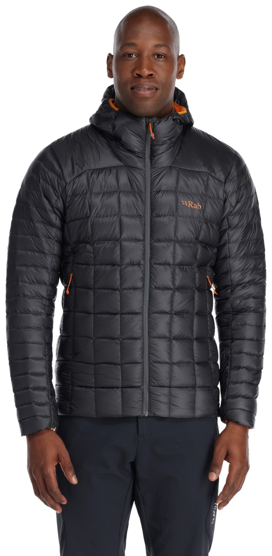 Clothing Rab Insulated Jackets | Rab Mens Mythic Alpine Light Jacket - Graphene Grey